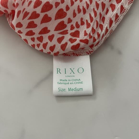 Rixo X Free people Arrabella Dress Cold Shoulder Ruffle Boho Festival size M - Picture 8 of 12